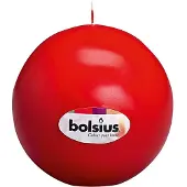 Bolsius Kugelkerze Ø 7cm rot