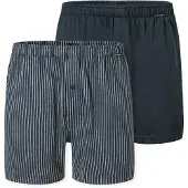 Schiesser Boxers ' Basic ' anthracite / noir