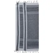 Brandit Écharpe de - pour Unisexe - blanc/noir - Taille Standard