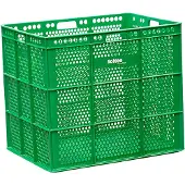 Softee Panier en plastique Vert - 1