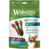 Whimzees Brosse à dents Star S 6X24Uds