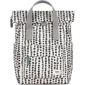 Roka London Canfield B Recycled Canvas Backpack Blanc S