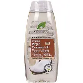 Dr Organic Gel douche à l'huile de coco Dr. Organic Peau sèche, 250 ml