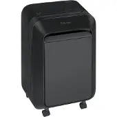 Fellowes Powershred LX211 Micro déchiqueteuse (Noir) Déchiqueteuse de papier