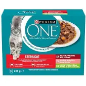 Purina Une Nourriture Humide Pour Chats Stérilisés Aux Saveurs Mélangées 85g