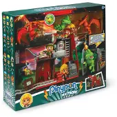Famosa Action Wildtins Attack The Camp Figure Multicolore Enfants