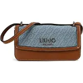 Liu Jo Sac à bandoulière 'Evrim' bleu clair / marron