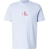 Calvin Klein Jeans T-Shirt violet pastel / rouge foncé / blanc