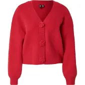 Vero Moda Cardigan 'VMCARRIE' rouge sang