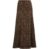 MADELEINE Jupe marron / noir