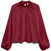 Vero Moda Chemisier rouge foncé