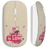 MANIACASE Souris Sans Fil All you need is love