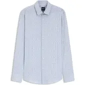 BOSS Chemise Slim en coton stretch imprimé