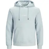 Jack & Jones Sweat-shirt 'JJESoho' bleu pastel / blanc