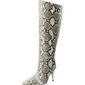 Bronx Bottes 'Aly-Cia' beige / noir