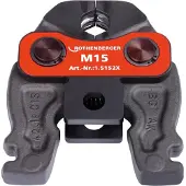 Rothenberger Jeu de mâchoires de presse, Compact, M, 15-18-22-28mm - 1000002804