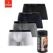 Bruno Banani Boxers bleu marine / gris chiné / noir / blanc
