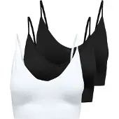 ONLY Soutien-gorge 'Vicky' noir / blanc