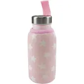 Sonstige Verlage Olmitos Stainless Steel 350ml Bottle Pink Man Pink One Size (bouteille en acier inoxydable de 350 ml)