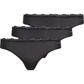 Calvin Klein Underwear String noir