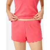 Pj Salvage Pantalon de pyjama 'Tropical Dreams' rouge orangé
