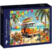 Bluebird Puzzle Plage Camping-car Puzzle - 1000 pièces