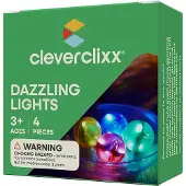 Cleverclixx Bälle Pack Blinkend Lichter - 4 Stück
