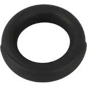 Erecto - anneau pénien - silicone noir