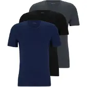 BOSS Homme Trois Pack T-shirts Open Blue