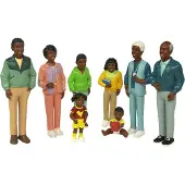 Miniland Figurines de la famille africaine