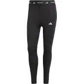 Adidas Pantalon de sport 'TECHFIT 7/8' noir / blanc