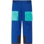 Reima Pantalon fonctionnel 'Viekkala' bleu / turquoise / noir