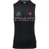 Gorilla wear T-Shirt fonctionnel 'Broxton' rouge / noir / blanc