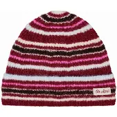 OH APRIL Bonnet 'Arlo' brun foncé / rose clair / rouge foncé / blanc