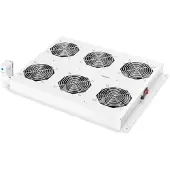 Digitus DN-19 FAN-6-SRV Unité de ventilation de toit, 6 ventilateurs, gris clair