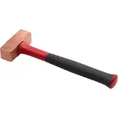 Hultafors CU 1000 Marteau En Cuivre - Manche En Caoutchouc - 1300 Grammes