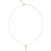 GUESS Tiny Pearly Jubn05523 Necklace Doré Femme