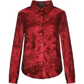 Faina Chemisier rouge