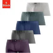 H.I.S. Boxers bleu foncé / gris clair / gris foncé / vert gazon / violet foncé