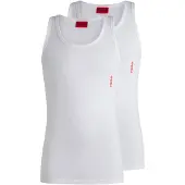 HUGO Maillot de corps rose / blanc