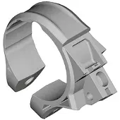 Shimano collier "STEPS", pour E800, 35mm (lot spécial, en vrac)