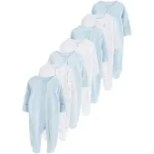 Next Pyjama camel / bleu / blanc