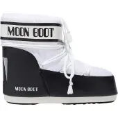 Moon Boot pour femme. 80D1409340 Icon Low Nylon Boots blanc (42/44), Plat, Aucun, Casuel, Neige