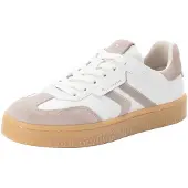 Tamaris Baskets basses beige foncé / blanc