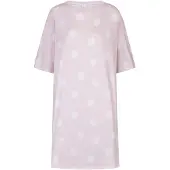 Mey Chemise de nuit 'Pretty Dots' rose / blanc