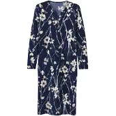 Goldenbay Robe beige / marine