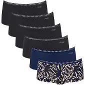 Sloggi Culotte beige / bleu / noir