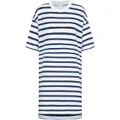 Mey Chemise de nuit 'Breezy Stripes' bleu / blanc