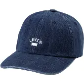 Levi's Casquette 'Lazy Girl' bleu denim / blanc