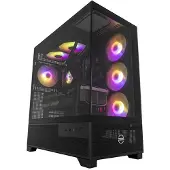 PCSpecialist Ordinateur de bureau Gaming Cyclone 215 AMD Ryzen 7 32 Go RAM 2 To SSD